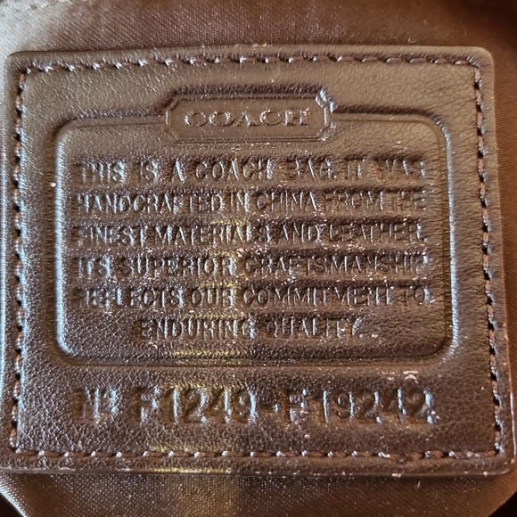 Vintage Coach Purse - Picture 6 of 8